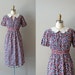 1930s dress / 30s dress / Mother May I dress