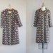 1960s coat / mod 60s coat / Tesseract Linen jacket