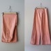 bell bottom jeans / 70s pants / wide leg pants / Blush Denim Bells