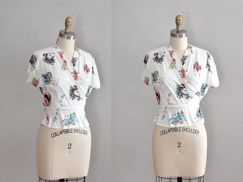 gibson girl blouse