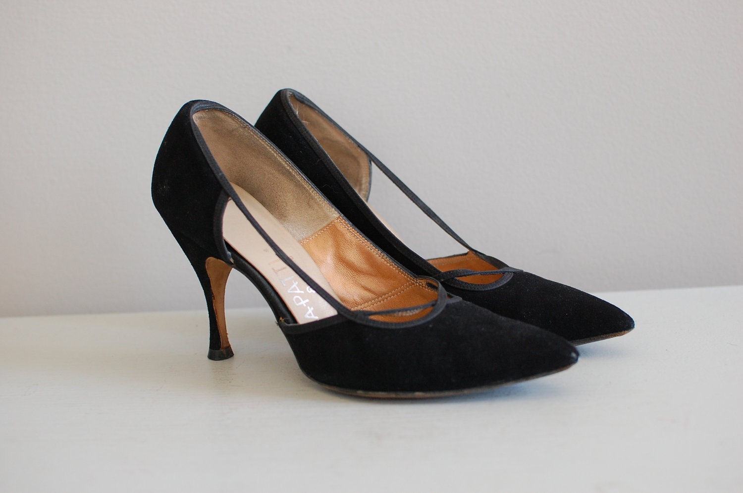 50s shoes / 1950s heels / Dovima stilettos