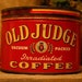 CANDLE Unique Hand-Poured Soy Wax Candle in Vintage Old Red JUDGE Coffee Tin Can GREAT Gift Antique Collectable farmhouse Tin
