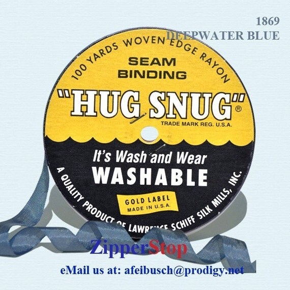 Hug Snug Seam Binding 100yds Roll 1/2inch Wide Hug Snug