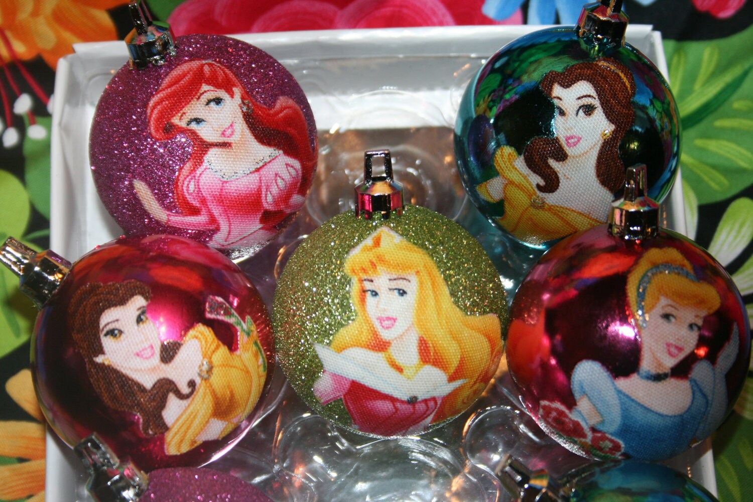 Disney Princess Christmas Ornaments