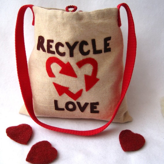 organic kids messenger hip bag in eco friendly recycle love