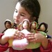 organic waldorf doll / handmade eco friendly bunting cuddle toy (ready to ship)