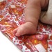 organic baby diaper change pad mats in eco friendly pink berry (limited edition) Ready to Ship