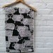 Organic Baby Blanket Bedding - Counting Sheep in Espresso Brown White for Modern Eco Friendly Kids (Made to Order)