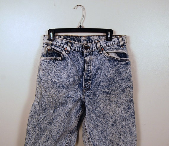 Vintage Levi 1980 Acid Wash Jeans