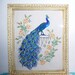 Vintage Peacock Wall Hanging