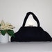 Vintage Handbag 40s Navy with Starburst