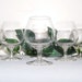 Vintage Brandy Snifter Collection of Six