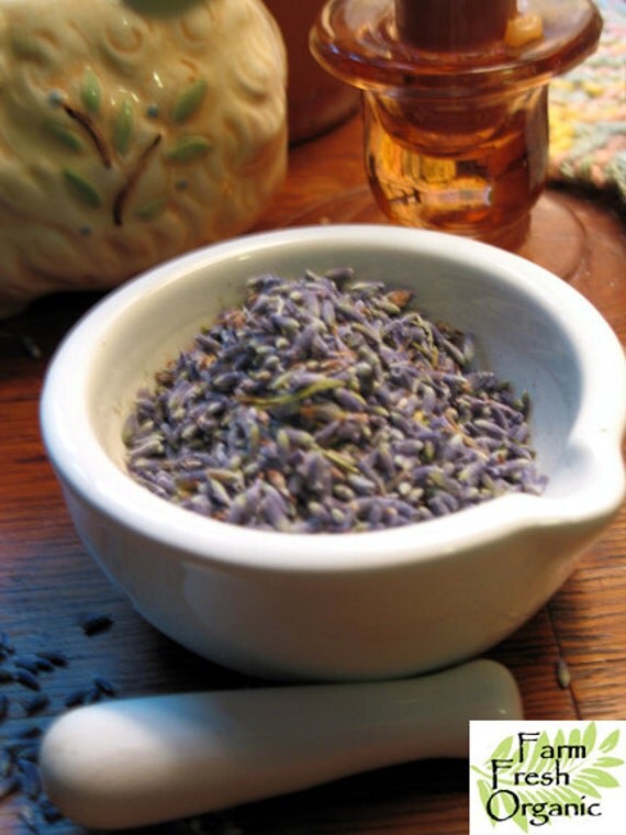 Organic Lavender Premium Cooking Lavender Buds 1/2 by LLFarm