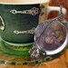 2" Mesh Tea Ball with flower charms, tea infuser