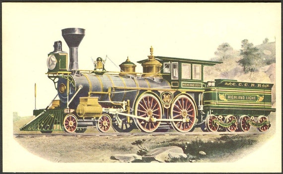 The Highland Light 4-4-0 Steam Locomotive Built in by PBdoggy