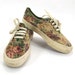 Vans Floral Tapestry Sneakers Ladies Size 7.5 USA Made 1990