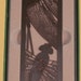 Zentrum Studios Etched COPPER Metal Dragonfly Filigree Bookmark RED BROWN.