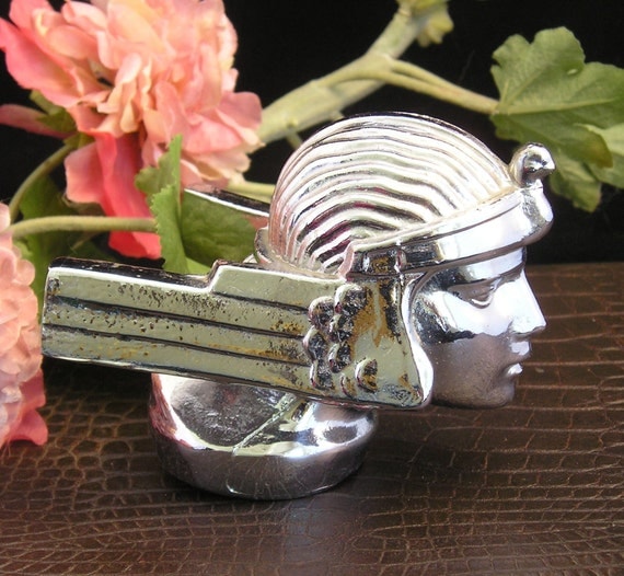 Vintage Mercury Head Hood Ornament