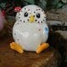 Owl - Ceramic glazed owl from a vintage mold -
