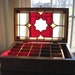 Ruby and Gold - Cherry Wood and Stained Glass Jewelry Box
