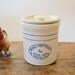 Vintage Miali Pottery Lidded Crock