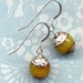 Nepal Earrings, Amber from Tibet, Sterling silver Ethnic Earrings, Amber Earrings, Nepal Jewelry by AnnaArt72