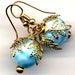 Snow Berry Earrings or Gold Lining Earrings - Your Choise SALE