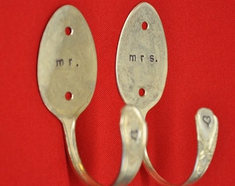 Mr. and Mrs. Spoon Hooks