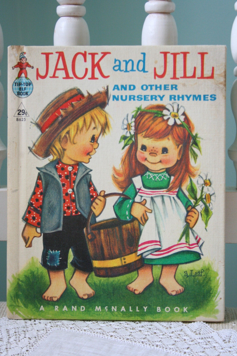 Vintage Jack and Jill NURSERY RHYME Book 1958