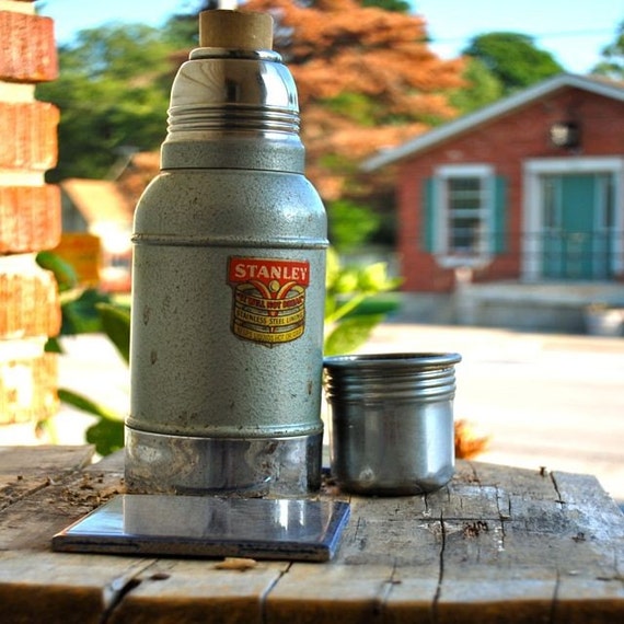 Items Similar To Vintage Stanley Thermos In Stainless Steel On Etsy   Il 570xN.87471650 