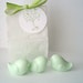 Soap - Sweet Little Bird Trio Soap Set - Goat's Milk Soap - Apple orchard Scented - Mint Green - Gift Set
