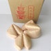 Soap-Fortune Cookie Soap Set of 6-in eco friendly takeout container-hand stamped-Goats Milk Soap