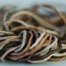SALE Neutral Colors Silk Bundle of Ten 2mm Silk Strands