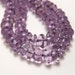 Natural Amethyst Beads 4mm Rondelles - 50 beads