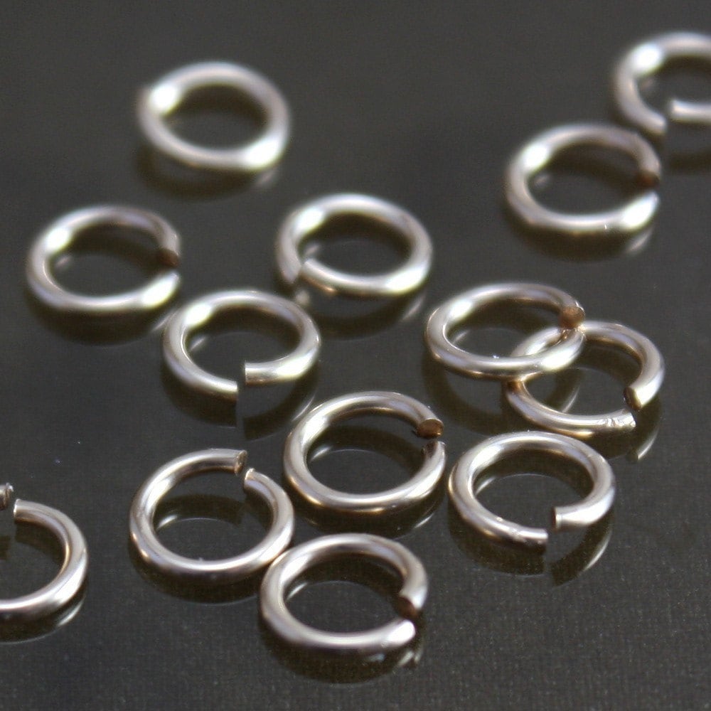 Gold Filled Jump Rings 5mm Open 20 gauge Select Pack Size