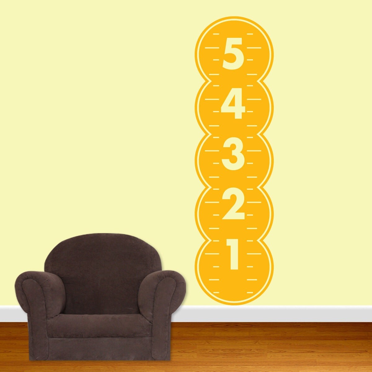 Bubble Growth Chart Vinyl Wall Decal Sticker DB105