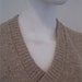 vintage brown vest mens 1970s womens PREPSTER geek sweater