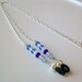 Glacier Blue Czech Crystal Eyeglass Chain - Leash - Lanyard