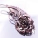 Sterling Rose Brooch by JewelArt Vintage Flower Pin Broach