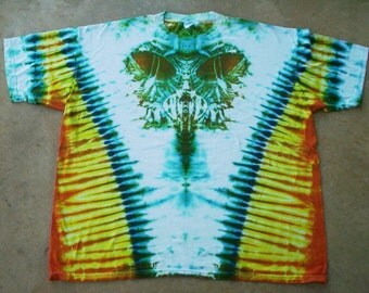 4XL Mellow Monster Tie Dye Plus Size