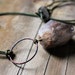 Marram. Rutilated Quartz and Leather Necklace.
