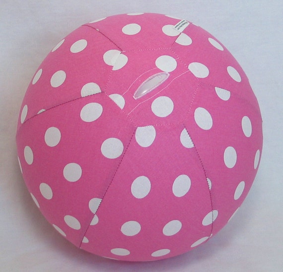 Balloon Ball TOY Pink Large Polka Dots Great Birthday gift