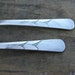 Art Deco Childs Fork & Spoon Set: Lady Hamilton by Oneida Community Plate, 1932