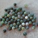 16 inch Strand 6mm Natural Moss Agates (196)