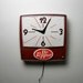 vintage 60s/70s dr. pepper antique advertising LIGHT UP wall hanging clock