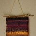Hand Woven Wall Hanging titled Sunset in the Painted Desert
