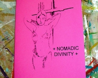 Nomadic Divinity poetry chapbook (pink)