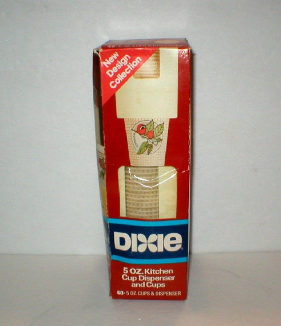 Dixie Cup Dispenser with Cups Spice Collection