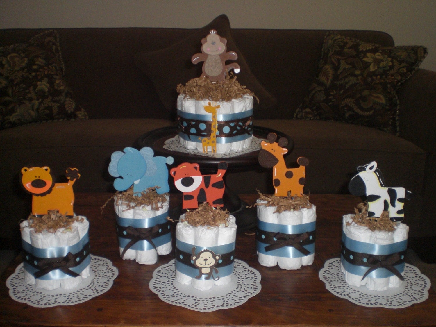 Baby Shower Zoo Cake Ideas