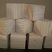 100 Small Wooden blocks 1 1/2 "